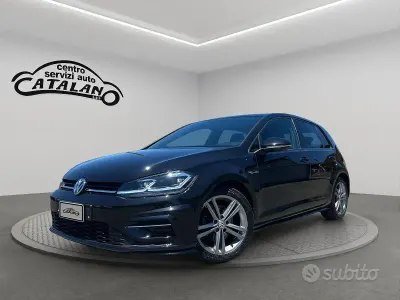 Usata VW Golf VII R-line 150 CV (110 kW) 2017 Nero Berlina