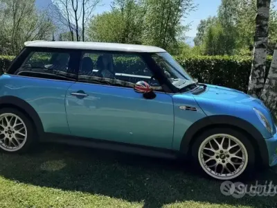 Usata Mini Cooper S 2003 Blu Utilitaria