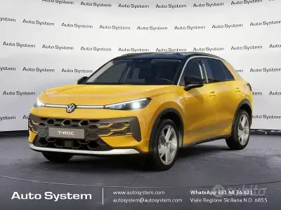 Nuova VW T-Roc Style 150 CV (110 kW) 2026 Giallo SUV