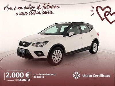 Usata Seat Arona Style 95 CV (69 kW) 2020 Bianco  tetto nero SUV