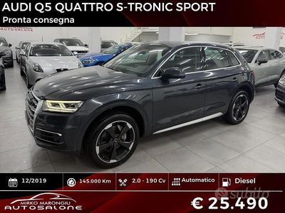 Usata Audi Q5 Sport 190 CV (139 kW) 2019 Grigio SUV