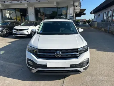 Usata VW T-Cross Style 110 CV (80 kW) 2023 Bianco SUV