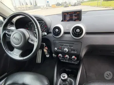 Usata Audi A1 S-Line 90 CV (66 kW) 2014 Bianco Utilitaria