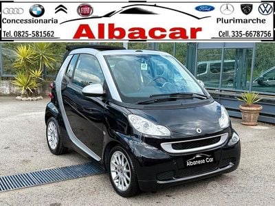 Usata Smart ForTwo Cabrio Passion 70 CV (51 kW) 2012 Nero Cabrio