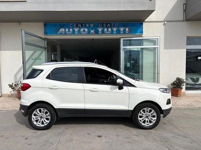 Usata Ford Ecosport Titanium 95 CV (69 kW) 2016 Bianco SUV