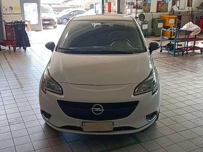 Usata Opel Corsa S 90 CV (66 kW) 2016 Bianco pastello Utilitaria