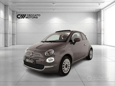 Usata Fiat 500C Lounge 69 CV (50 kW) 2017 Grigio Cabrio