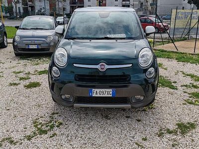 Usata Fiat 500L 85 CV (62 kW) 2015 Verde Monovolume