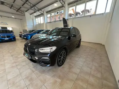 Usata BMW X3 190 CV (139 kW) 2018 Blu/azzurro SUV