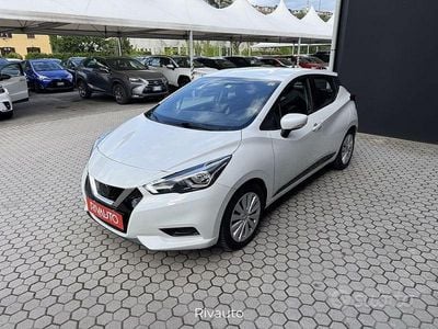 Usata Nissan Micra Acenta 71 CV (52 kW) 2018 Bianco Utilitaria