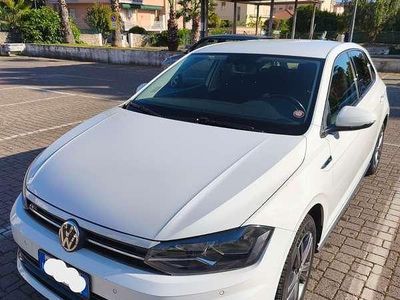 Usata VW Polo Sportline 95 CV (69 kW) 2020 Bianco Utilitaria