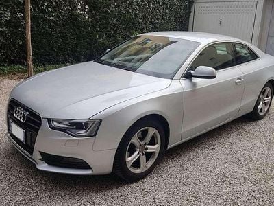 Usata Audi A5 Advanced 177 CV (130 kW) 2012 Argento Coupé