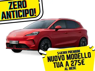 Nuova MG MG4 EV 117 kW (160 CV) 2026 Rosso Utilitaria