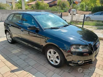 Usata Audi A3 Ambition 90 CV (66 kW) 2012 Nero Utilitaria