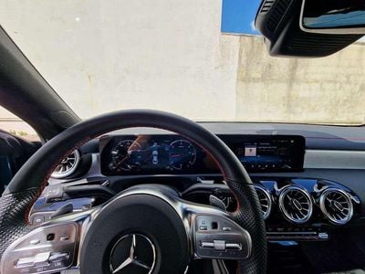 Usata Mercedes CLA220 Premium 190 CV (139 kW) 2021 Blu/azzurro Berlina