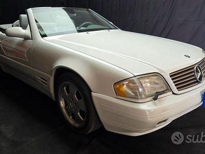 Usata Mercedes SL500 Avantgarde 310 CV (228 kW) 1999 Bianco Cabrio