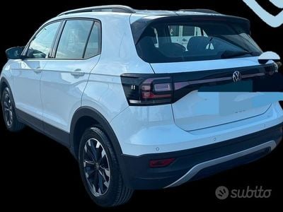 Usata VW T-Cross 110 CV (80 kW) 2021 Bianco SUV