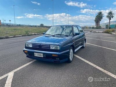 Usata VW Golf GTI 160 CV (117 kW) 1990 Blu Coupé