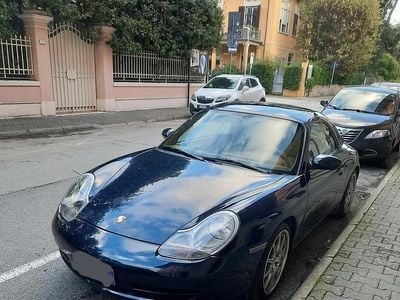 Usata Porsche 996 300 CV (220 kW) 1999 Blu/azzurro Cabrio