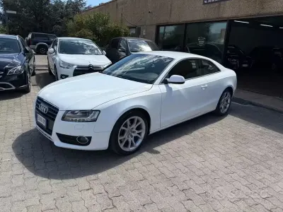 Begagnad Audi A5 Advanced 170 HK (125 kW) 2010 Vit Sportkupé