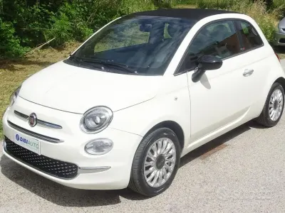 Usata Fiat 500C Dolcevita 69 CV (50 kW) 2022 Bianco Cabrio