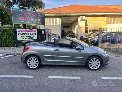 Usata Peugeot 207 CC 120 CV (88 kW) 2009 Grigio Cabrio