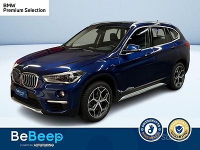 Usata BMW X1 xLine 150 CV (110 kW) 2019 Blu metallizzato SUV
