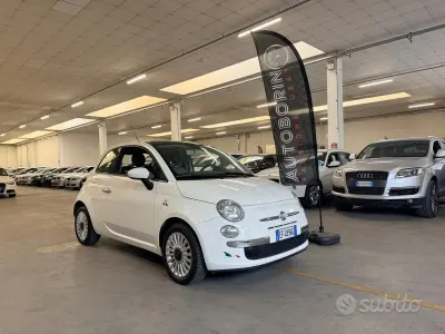 Usata Fiat 500 Lounge 69 CV (50 kW) 2010 Bianco Berlina