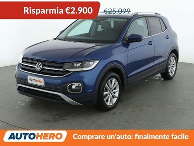 Usata VW T-Cross Advance 150 CV (110 kW) 2023 Blu SUV
