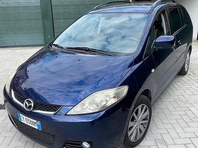 Begagnad Mazda 5 116 HK (85 kW) 2006 Blå Minibuss