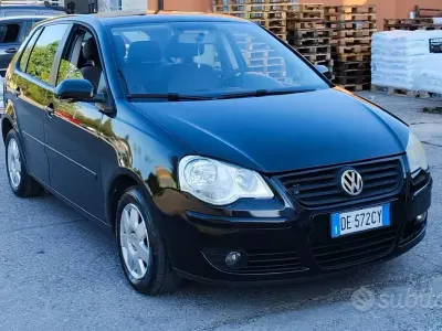 Usata VW Polo Sportline 69 CV (50 kW) 2007 Nero Utilitaria