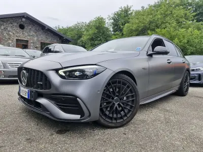 Usata Mercedes C43 AMG Premium Plus 408 CV (300 kW) 2023 Grigio Station wagon