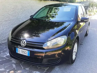 Usata VW Golf VI 122 CV (89 kW) 2010 Nero Utilitaria