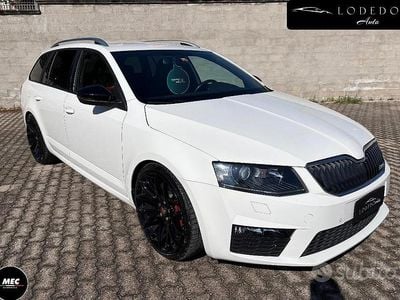 Occasion Skoda Octavia RS 184 ch (135 kW) 2013 Blanc Break
