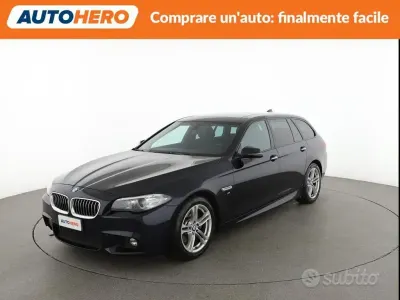 Usata BMW 520 M Sport 190 CV (139 kW) 2015 Blu/azzurro Station wagon
