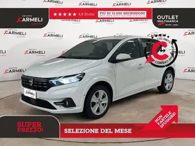 Usata Dacia Sandero Expression 91 CV (66 kW) 2022 Bianco Berlina