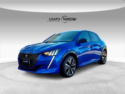 Usata Peugeot 208 GT 101 CV (74 kW) 2021 Blu Utilitaria