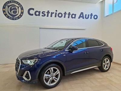 Usata Audi Q3 Sportback S-Line 150 CV (110 kW) 2023 Blu/azzurro SUV