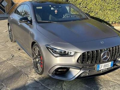 Usata Mercedes CLA45 AMG AMG 421 CV (309 kW) 2020 Grigio Coupé