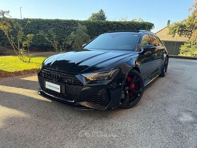 Usata Audi RS6 Ambiente 601 CV (442 kW) 2021 Nero mythos metallizzato Station wagon
