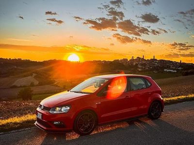 Usata VW Polo GTI 192 CV (141 kW) 2015 Rosso Berlina