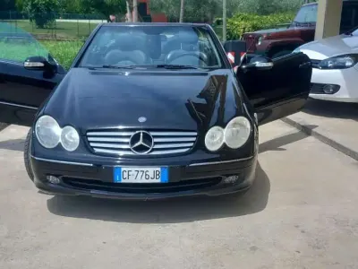 Usata Mercedes CLK240 Elegance 170 CV (125 kW) 2003 Nero Cabrio