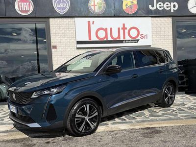 Usata Peugeot 5008 GT 131 CV (96 kW) 2023 Blu Monovolume