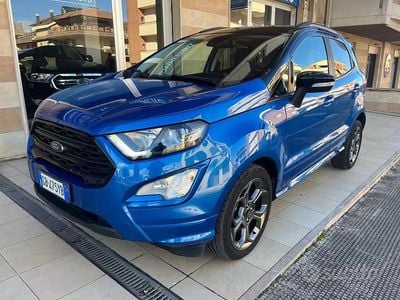 Usata Ford Ecosport ST-Line 100 CV (73 kW) 2020 Blu SUV