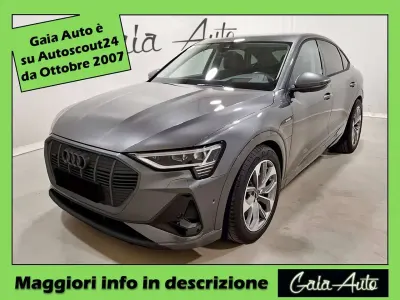 Usata Audi e-tron Advanced 300 kW (408 CV) 2023 Nero SUV