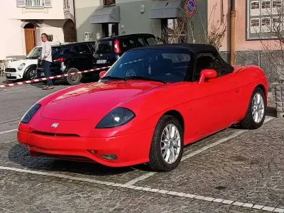 Usata Fiat Barchetta 131 CV (96 kW) 1996 Rosso Cabrio