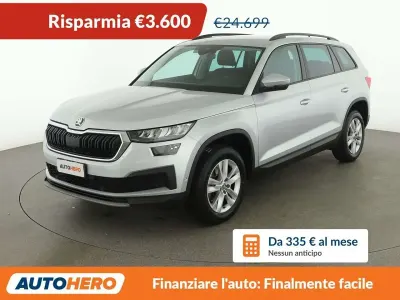 Käytetty Skoda Kodiaq Executive 150 HP (110 kW) 2022 Hopea Katumaasturi
