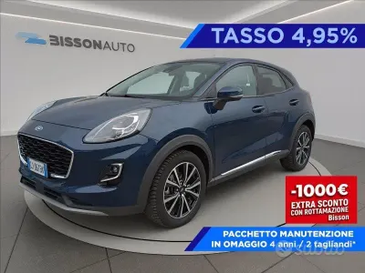 Usata Ford Puma Titanium S 125 CV (91 kW) 2022 Blu SUV
