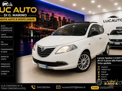 Usata Lancia Ypsilon S 95 CV (69 kW) 2012 Bianco Utilitaria