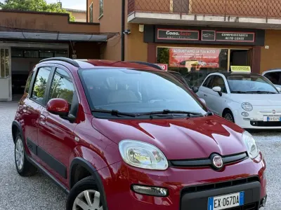 Usata Fiat Panda 4x4 S 75 CV (55 kW) 2014 Rosso Utilitaria